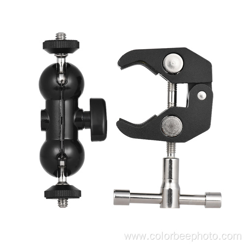 Super Clamp mount with Rotating Mini Ball Head